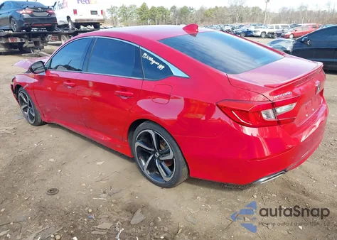 2018 Honda Accord Sport from USA, damaged, VIN 1HGCV1F36JA134899